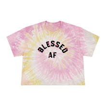 Load image into Gallery viewer, Women's Tie-Dye Crop Tee