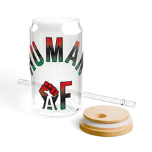 Load image into Gallery viewer, HumanAF Sipper Glass, 16oz