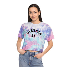 Load image into Gallery viewer, Women's Tie-Dye Crop Tee