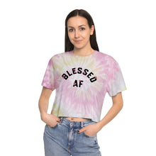 Load image into Gallery viewer, Women's Tie-Dye Crop Tee