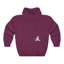 Load image into Gallery viewer, blk flower blessedaf hoodie