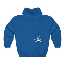 Load image into Gallery viewer, blk flower blessedaf hoodie