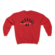 Load image into Gallery viewer, Blessed & Fearless Crewneck Sweatshirt