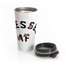 Load image into Gallery viewer, flower blessedaf Stainless Steel Travel Mug