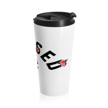 Load image into Gallery viewer, flower blessedaf Stainless Steel Travel Mug