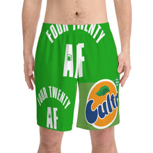 Load image into Gallery viewer, Men's Elastic Beach Shorts (AOP)