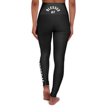 Load image into Gallery viewer, BlessedAF High Waisted Yoga Leggings