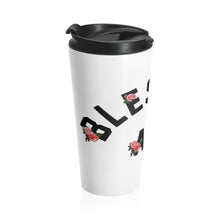 Load image into Gallery viewer, flower blessedaf Stainless Steel Travel Mug