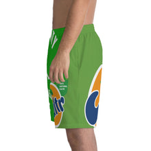 Load image into Gallery viewer, Men's Elastic Beach Shorts (AOP)