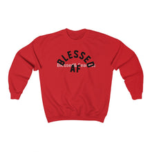 Load image into Gallery viewer, Blessed &amp; Fearless Crewneck Sweatshirt
