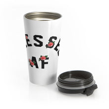 Load image into Gallery viewer, flower blessedaf Stainless Steel Travel Mug
