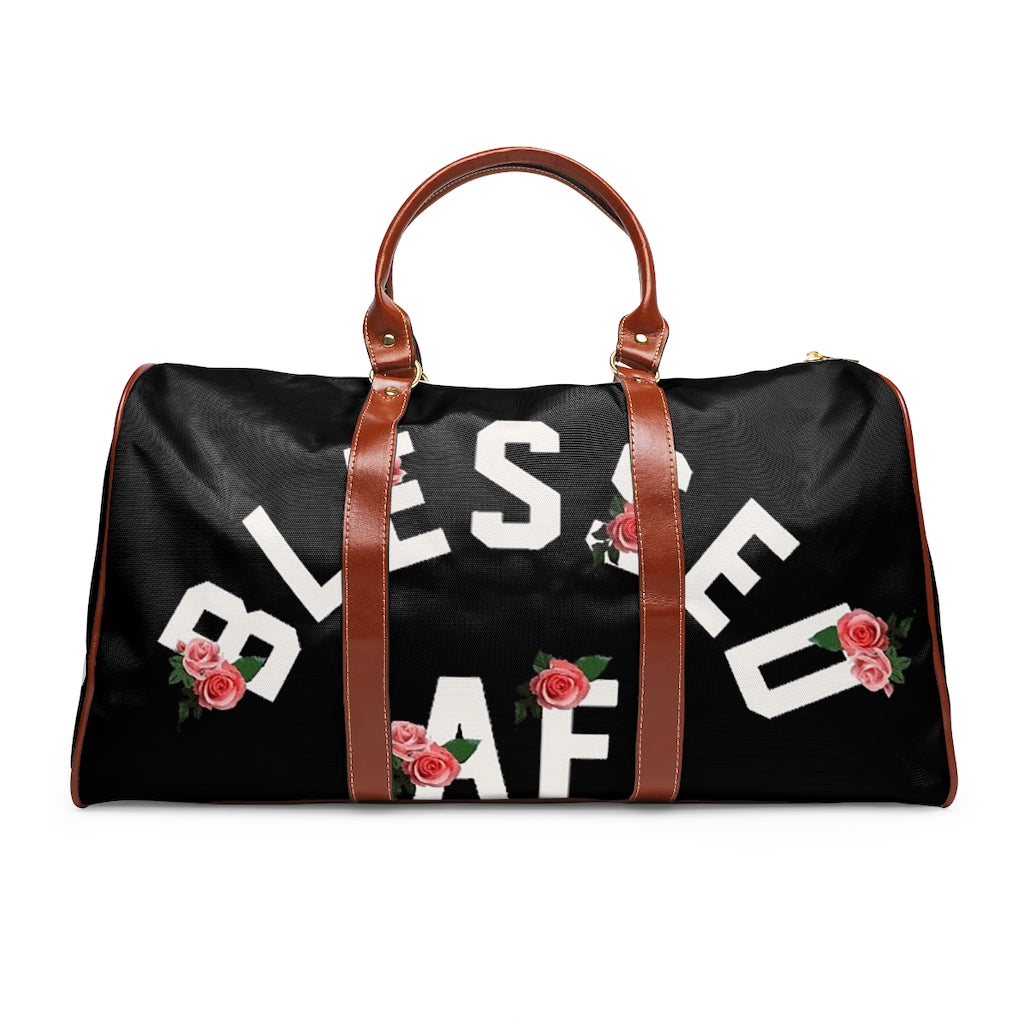 BlessedAF duffle bag.
