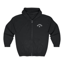 Load image into Gallery viewer, BlessedAF  Zip Up Hoodie embroidered
